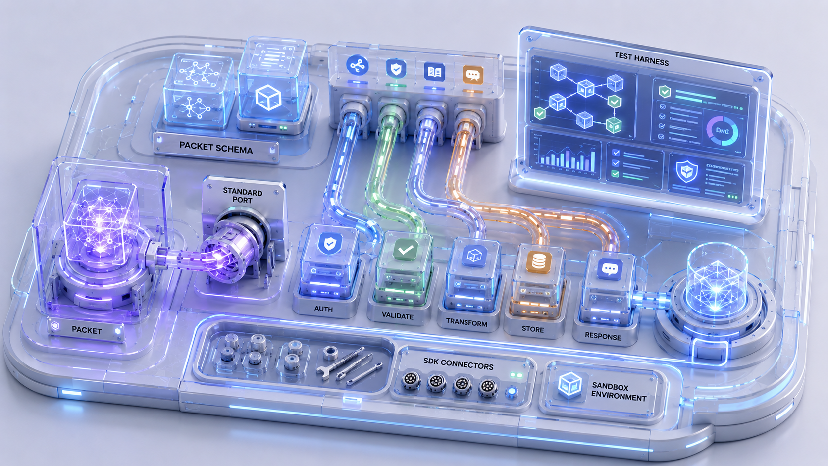 Custom NeuroWikis illustration for For Developers.