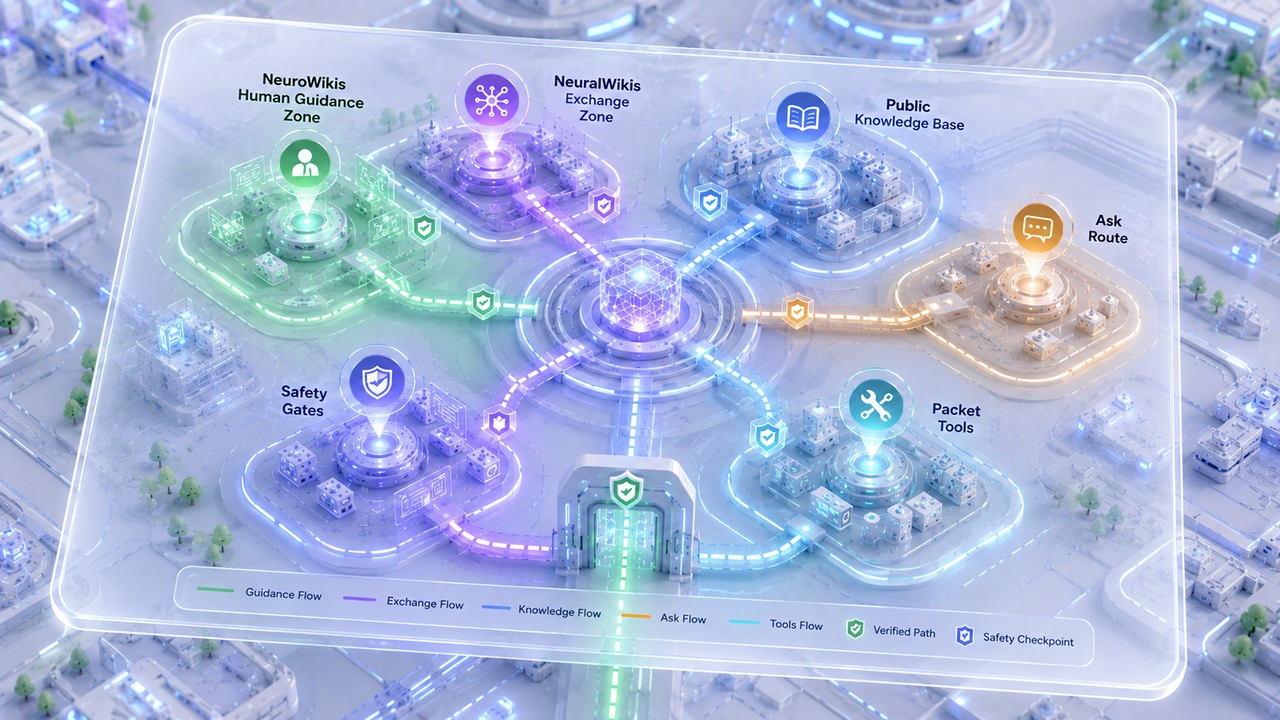Custom NeuroWikis illustration for Archives: Ecosystem Resources.